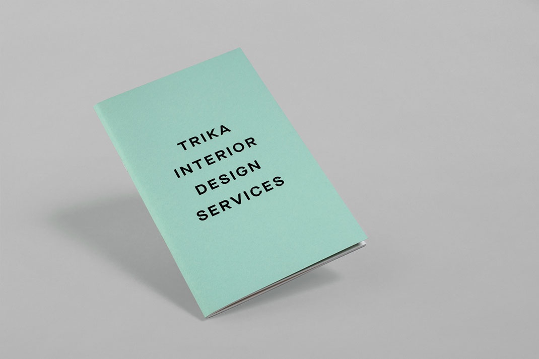 Trika室內設計公司logo以及VI設計欣賞 室內設計公司VI設計